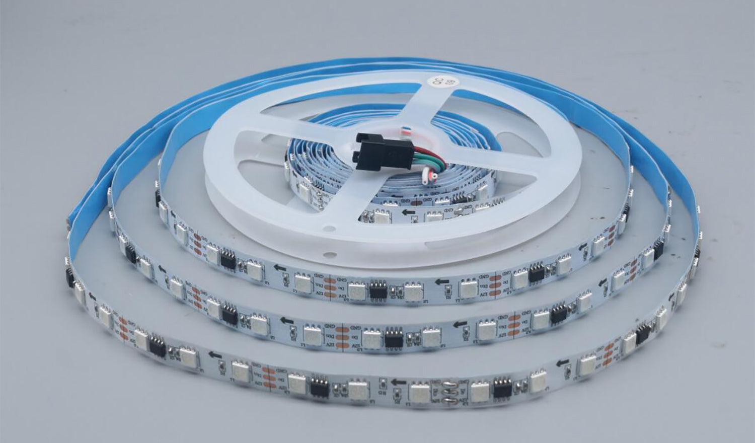 Smart-12V-5050-RGB-60D-3 Three wire magic LED strip